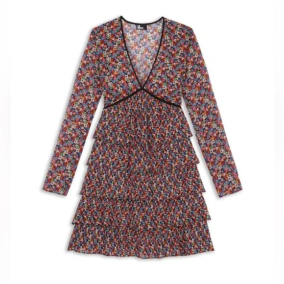 The Kooples Floral Mini Dress - Picture 2 of 7